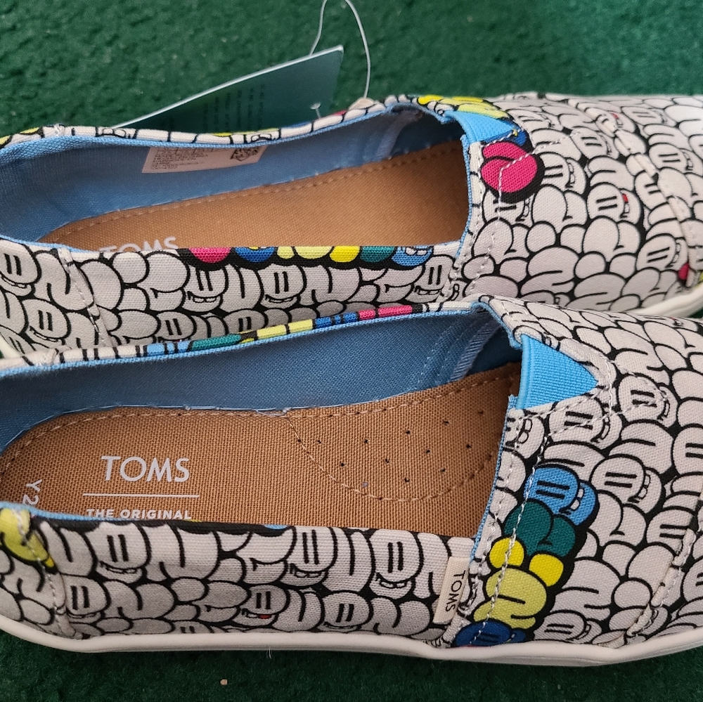Toms slip on shoes (kids)